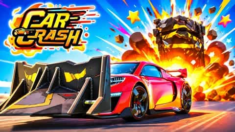 🚗RACE CAR CRASH BATTLE  🔥