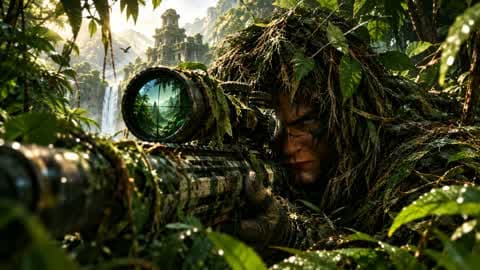 ♾️ JUNGLE GUN GAME 🔫 ONE SHOT KO