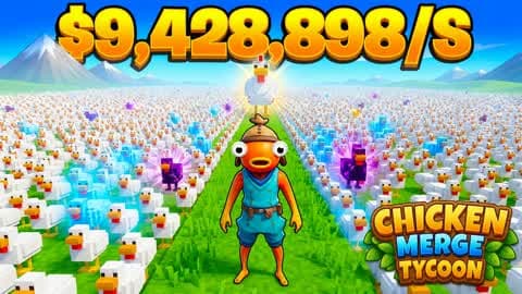 🐔 Chicken Merge Tycoon 🥚