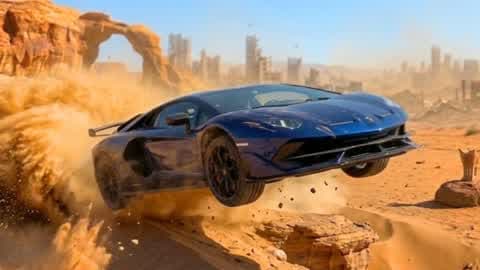 🚗Rocky Desert Drive🌵