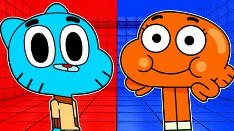 GUMBALL RED VS BLUE🔴🔵RVB
