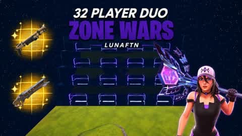 32 Player Duo Zone Wars - Lunaftn