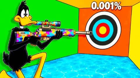 🥕 CARROT TRICKSHOT PARKOUR GARDEN
