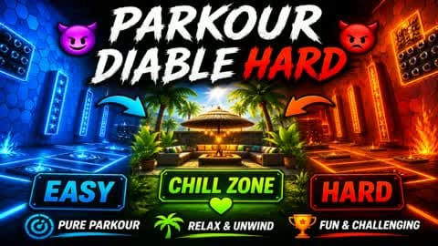 😈 PARKOUR DIABLE HARD 😡 | N'ENTRE PAS