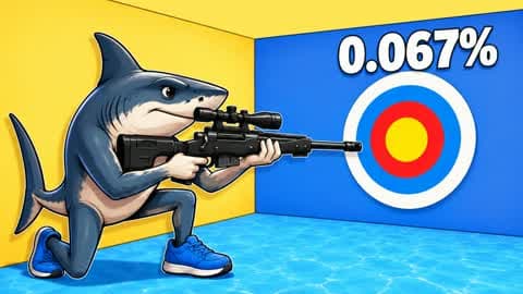 👑 KING MEGALODON TRICKSHOT PARK