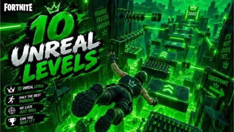 Hard 10 levels parkour (8119)