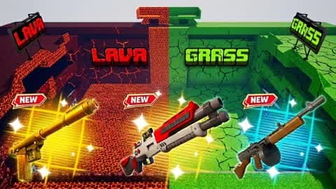 LAVA VS GRASS 🔴🟢