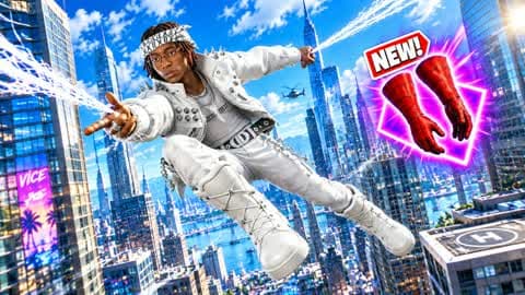 🎯MEGA SPIDER CITY GUN GAME STAR!😎