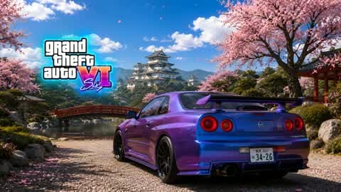 GTA VI🌴GRAND DRIVE AUTO VI GTA6 BEACH