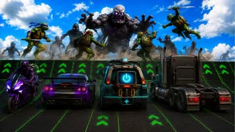 🧟🐢ZOMBIE - HELP THE TURTLES🧟🐢