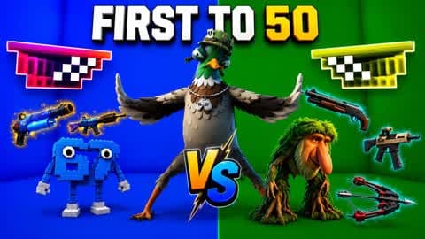 🫐 MYRTILLE VS POMME 🍏 ( 4v4 )