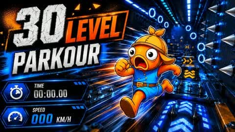 ⚡️SPEEDRUN 30 Level Parkour [4874]