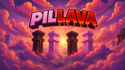 Pillars and lava