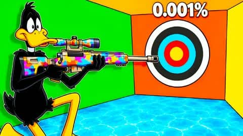 🎆 FIREWORKS TRICKSHOT PARKOUR⚖️