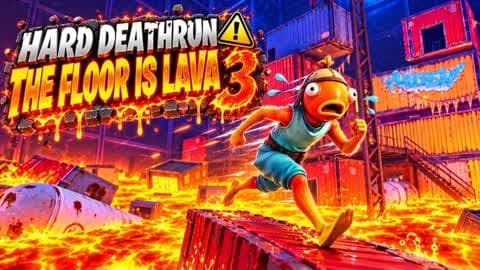 Hard deathrun the floor is lava 3
