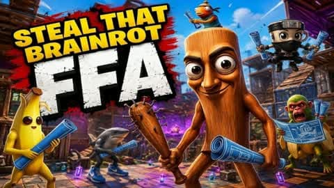 STEAL THE BRAINROTS FFA🪵