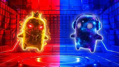 RED VS BLUE 🔵🔴ZQSD