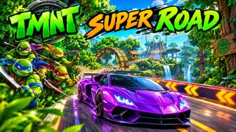 🏁 SUPER ROAD – TMNT! 🐢💨