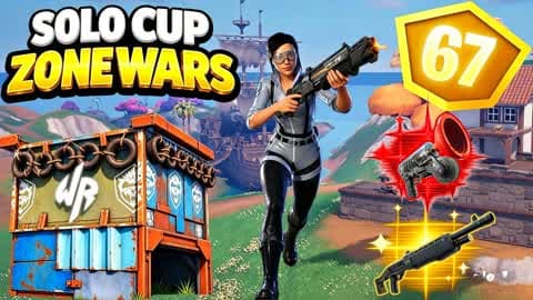 SOLO CUP END GAME ZERO BUILD 🏆