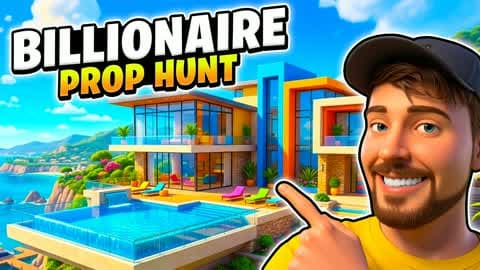 BILLIONAIRE VILLA PROP HUNT 🏡