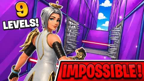 9 LEVELS IMPOSSIBLE PARKOUR🔥💀