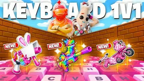 KEYBOARD 1V1 EVERY GUNS - DARIX