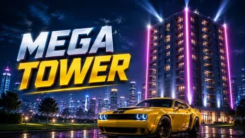 ⭐MEGA NIGHT TOWER TYCOON