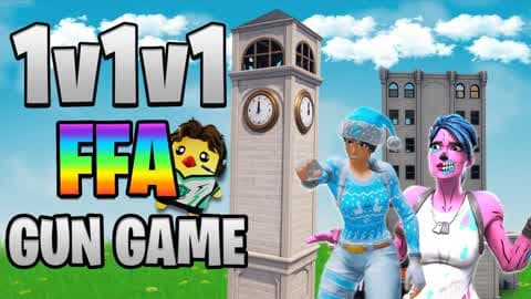 1V1V1 A GUN GAME ONE SHOT (FFA)