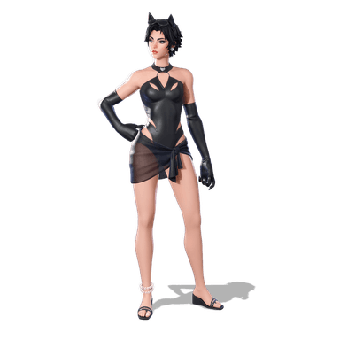 Coastal Catwoman