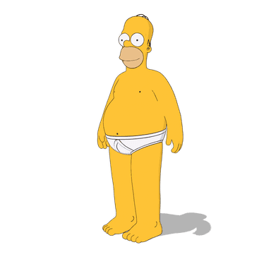 Tighty Whities Homer