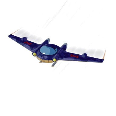Red Ribbon Army Aircraft