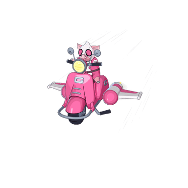 Pig-Gwen Scooter