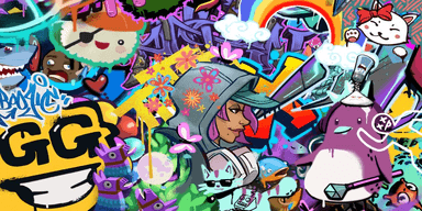 Spray Collage
