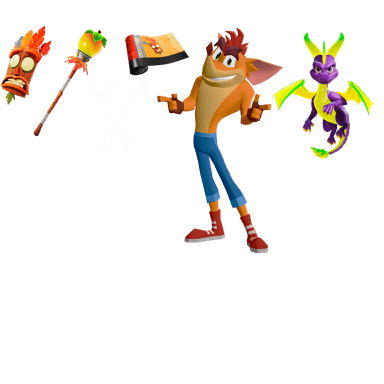 Crash Bandicoot & Spyro the Dragon Bundle