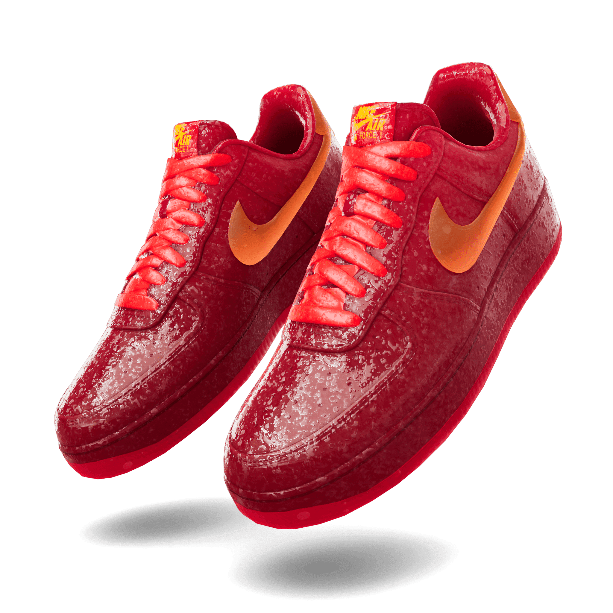 Nike Air Force 1 'Red Gummi'