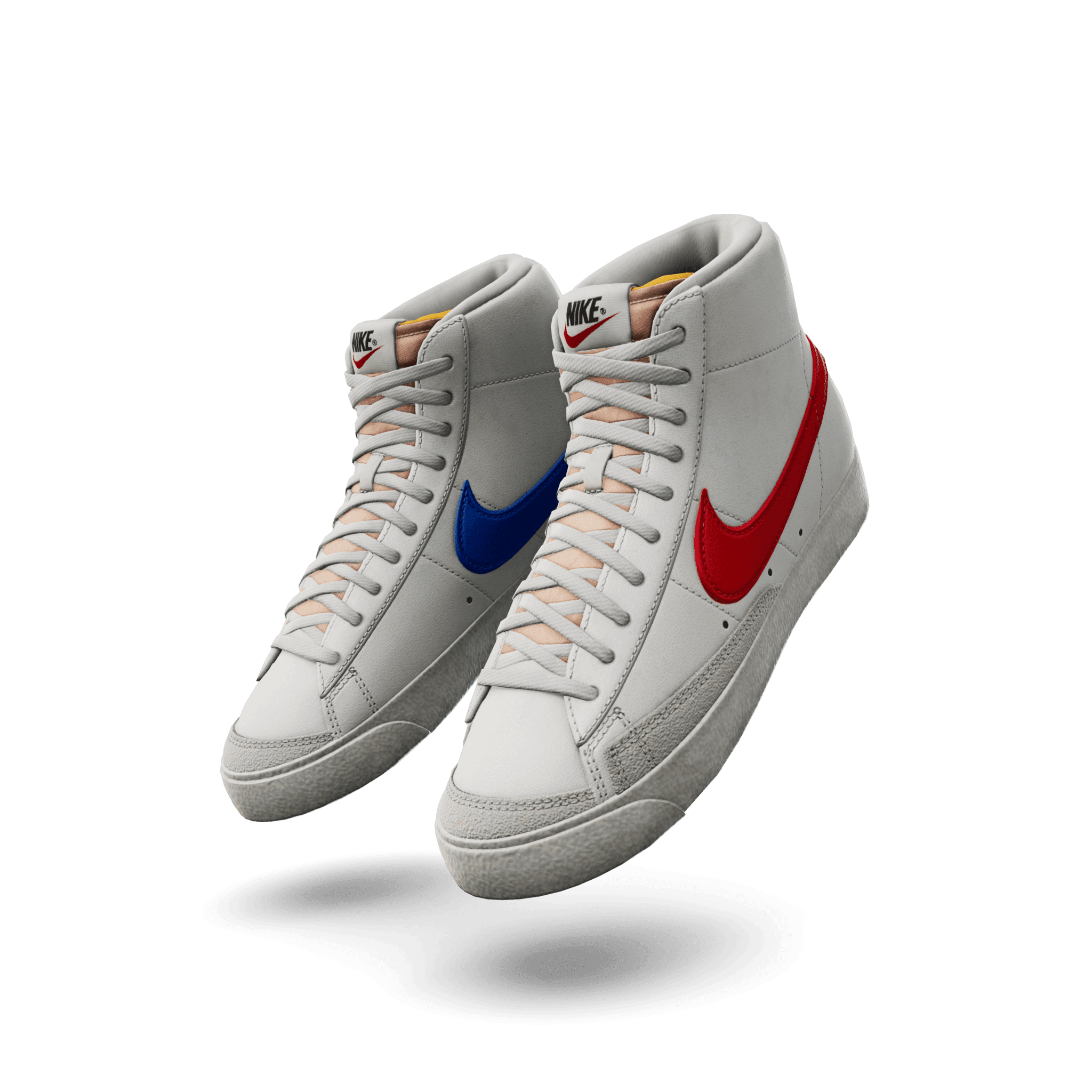 Nike Blazer Mid 'Red & Blue'