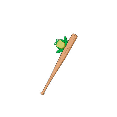 Frog Baseball Bat