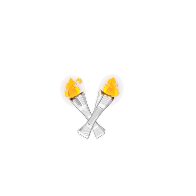 Flaming Newspapers