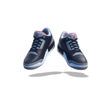 Air Jordan 3 'Black Cement-Gray'