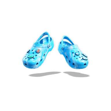 Crocs Classic Marbled Clog 'Tinted Glass'