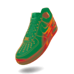 Nike Air Force 1 'Heat Map'