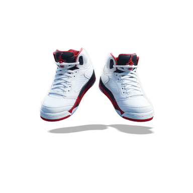 Air Jordan 5 Retro OG 'Black Tongue/Fire Red'