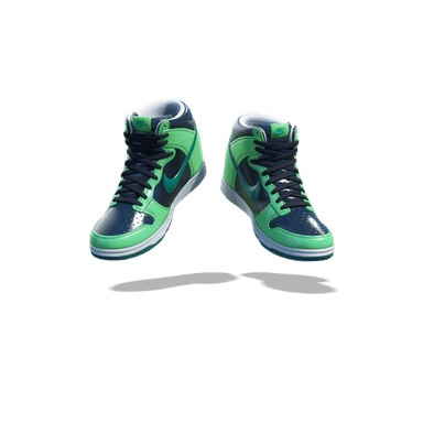 Nike Dunk Hi 'Halloween Green'