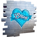 Bruno's Blue Heart