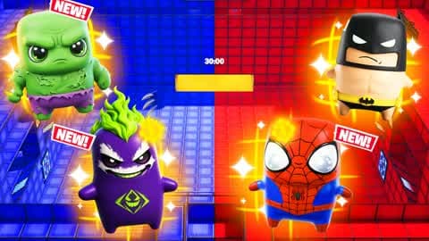 BOSS FIGHT RED VS BLUE 🔴Sidekick🔵