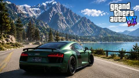 DRIVING 🌴GRAND THEFT AUTO VI GTA6🌴