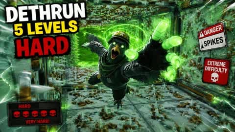 DEATHRUN 5 LEVELS HARD đ„