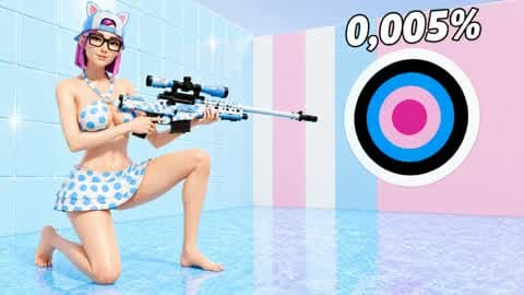 🐈 CAT BLUE EARS TRICKSHOT PARKOUR 👂