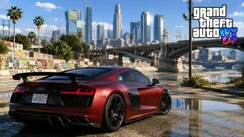 DRIVE CITY 🚗 GRAND THEFT AUTO VI 🚗GTA6