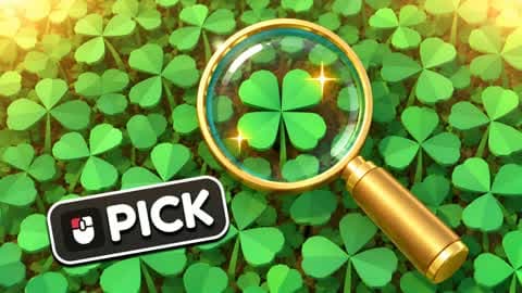 Find The 4 Leaf Clover